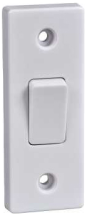 Schnider GET 1 Gang 2W 10A Architrave Switch