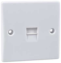 Schneider Ult Slim 1G Master Telephone Socket