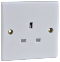 Schneider Ult Slim 1G Unswitched Socket