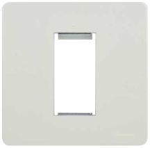 Schneider GET Ultimate 1 Gang 1 Module Screwless Face Plate Painted White