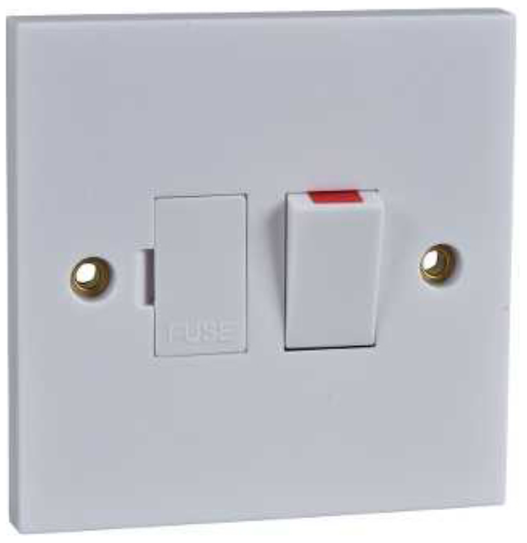 Fuse Connection Unit Single Gang