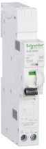 Schneider Square D IKQ 10A 1P+N 1 Module C Curve 10kA 30mA Type A RCBO