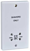 Schneider Ult Slim Shaver Socket