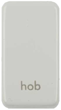 Schneider GET Ultimate Grid Switch Rocker Cap marked Hob Painted White (Pack of 6)