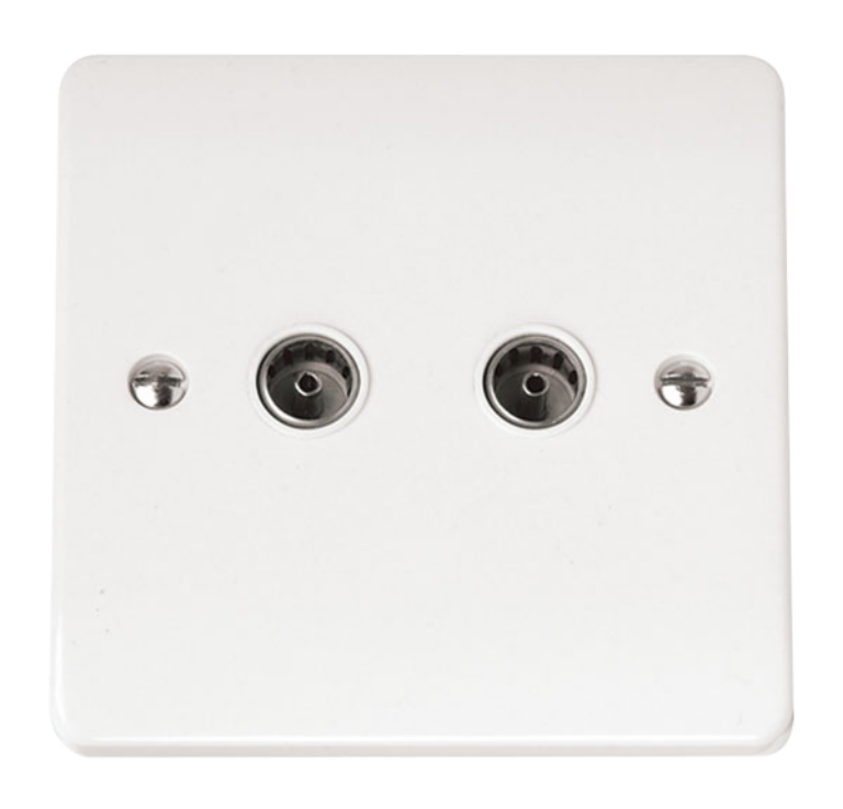 Coaxial Outlet Twin Non-Isolated