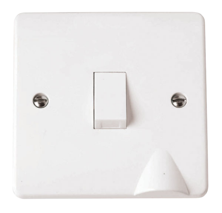 Control Switch 20A With Bottom Flex Outlet Twin Pole