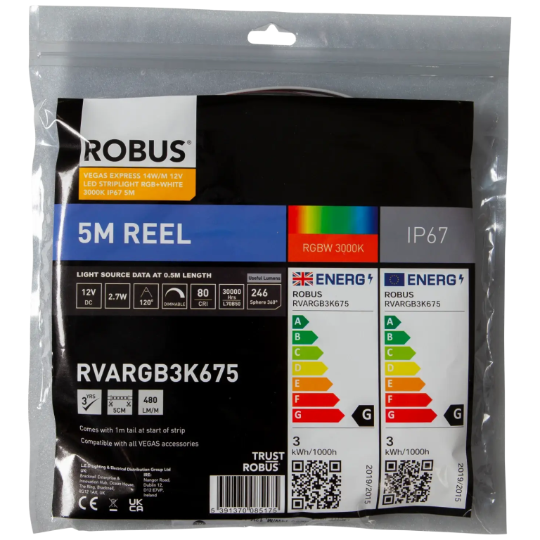 Robus 14W  STRIP RGBW WW IP67