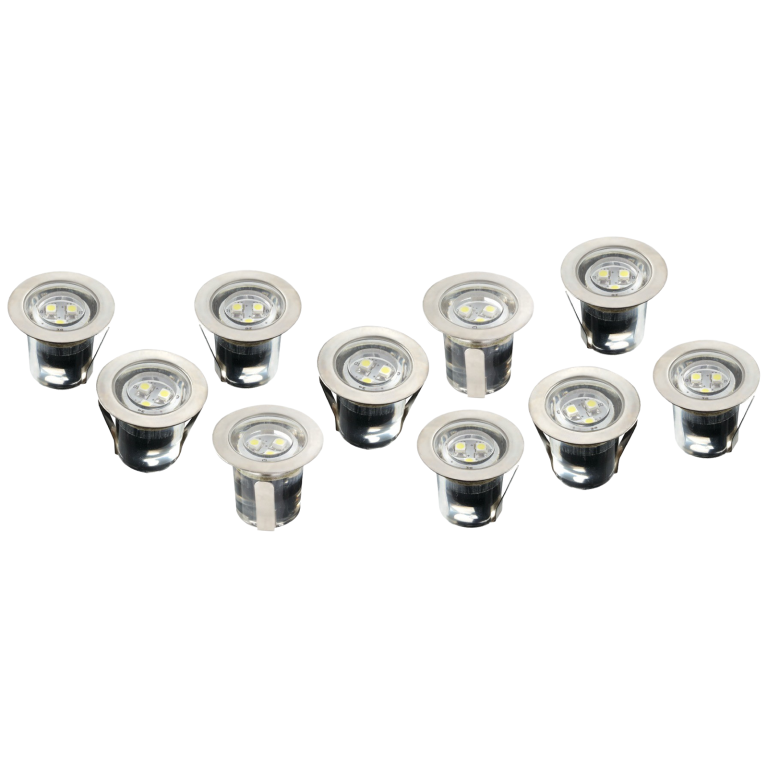 Robus R3LED10-01 Decking Kit 10 x 3 White LEDs