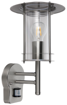 Saxby 4479782 Wall Light+PIR E27 60W S/S