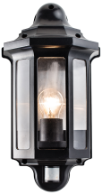 PIR HALF LANTERN BLACK