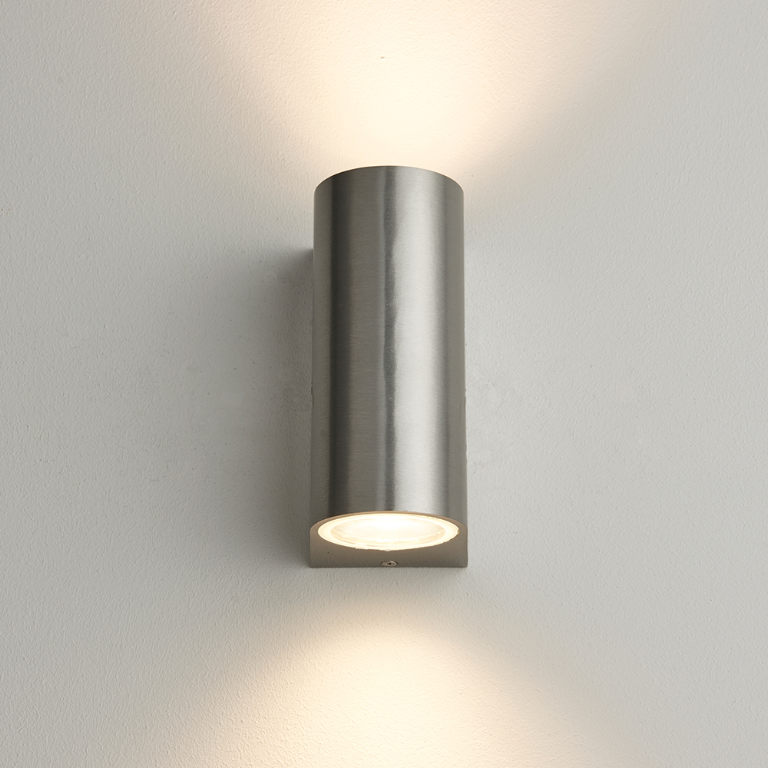 DORON WALL LIGHT 2x35W GU10 STAINLESS STEEL