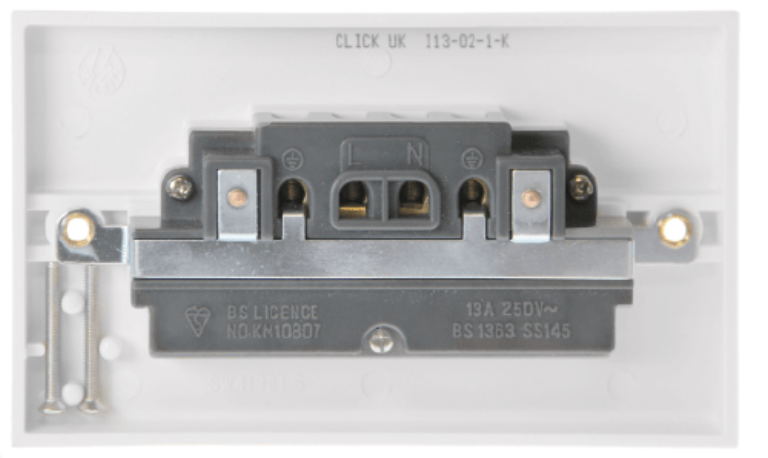 POLAR 13A 2G Unswitched Socket Outlet