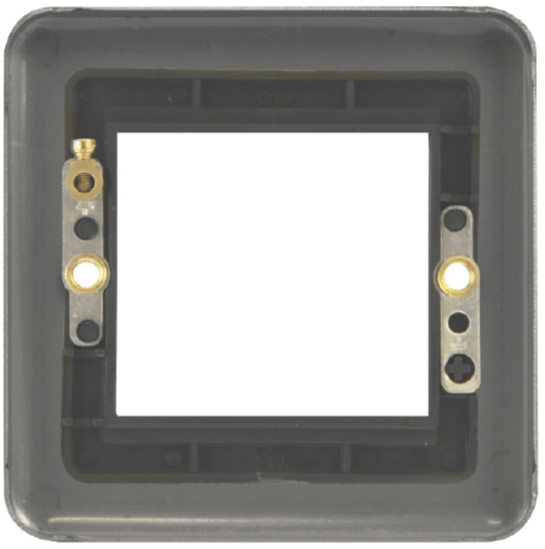 FRONTPLATE 1G 2MODULE MB