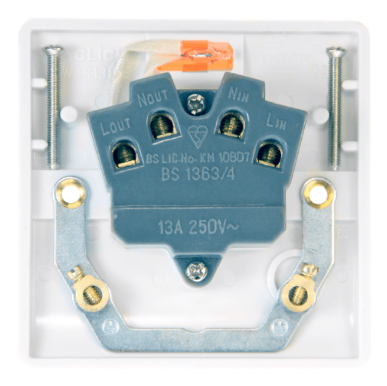 Click Mode 13A 1 Gang Unswitched Fused Connection Unit