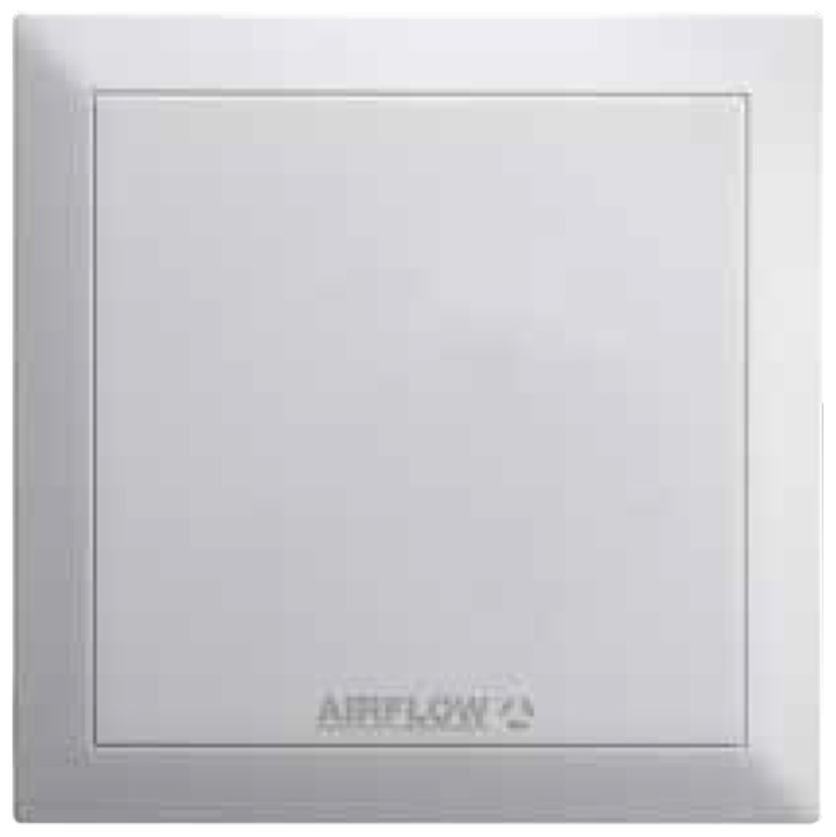 AIRFLOW 9041498 QUIETAIR QT120T 120MM EXTRACTOR FAN WITH OVERRUN TIMER