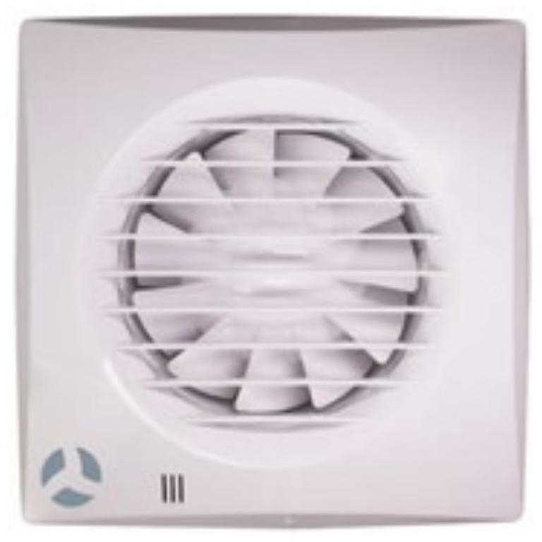 ARIA 90001048 QUIET 100 T 100MM EXTRACTOR FAN WITH OVERRUN TIMER