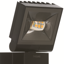 Floodlight LED Compact PIR 10W 4000K 840lm Black