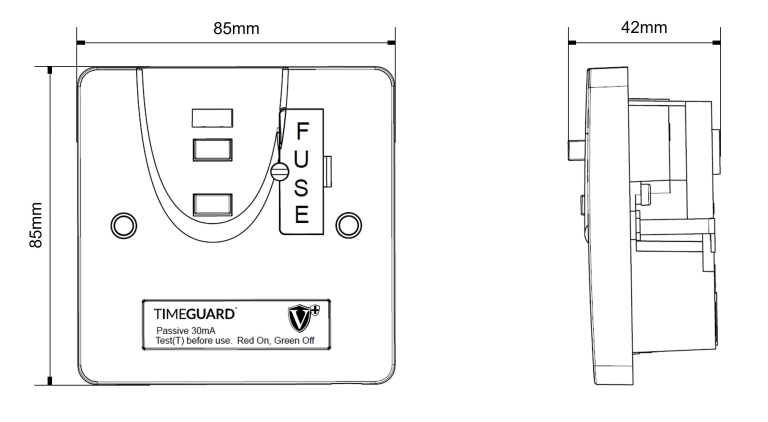 PLASTIC RCD SPUR