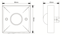 Wall PIR Occupancy Sensor 2 Wire