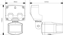 PIR & REMOTE FOR LEDPRO