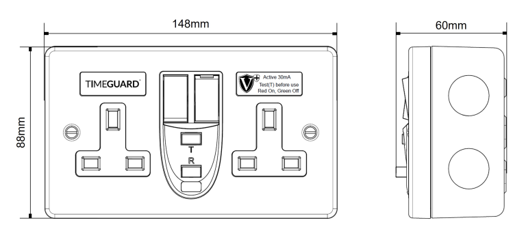 2G RCD METAL SKT