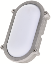 Bulkhead LED Energy Saving Oval Super Slimline 9W 530lm IP65