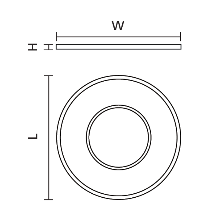 AVON BRASS BEZEL