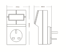 Timeguard Electronic Plug in Thermostat with 24 Hour Timer