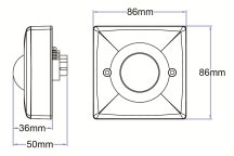 Timeguard Wall Mounted Occupancy PIR Detector