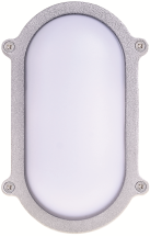 Bulkhead LED Energy Saving Oval Super Slimline 9W 530lm IP65