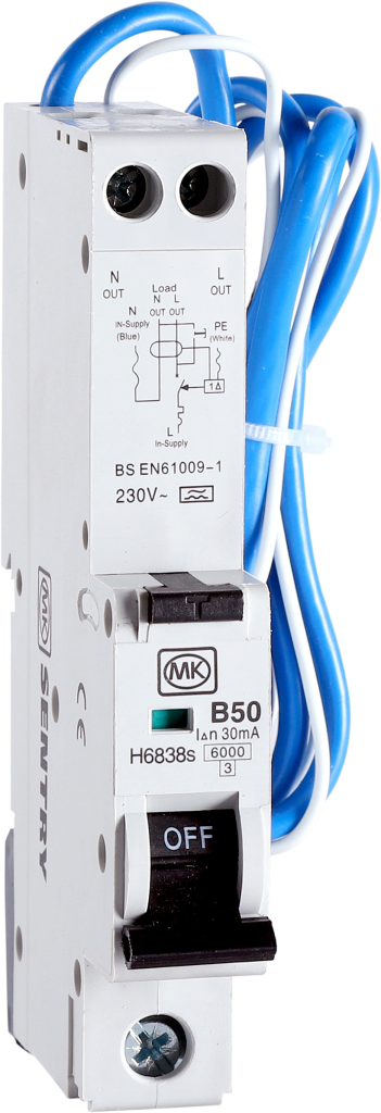 50A 30mA A RCBO B CURVE