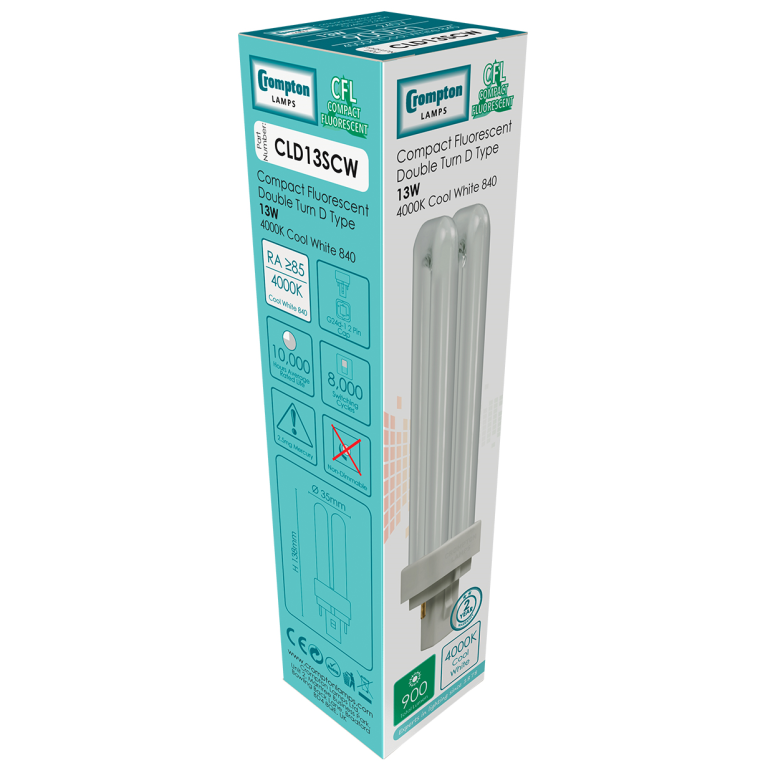 CROMPTON CLD13SCW CFL 2P