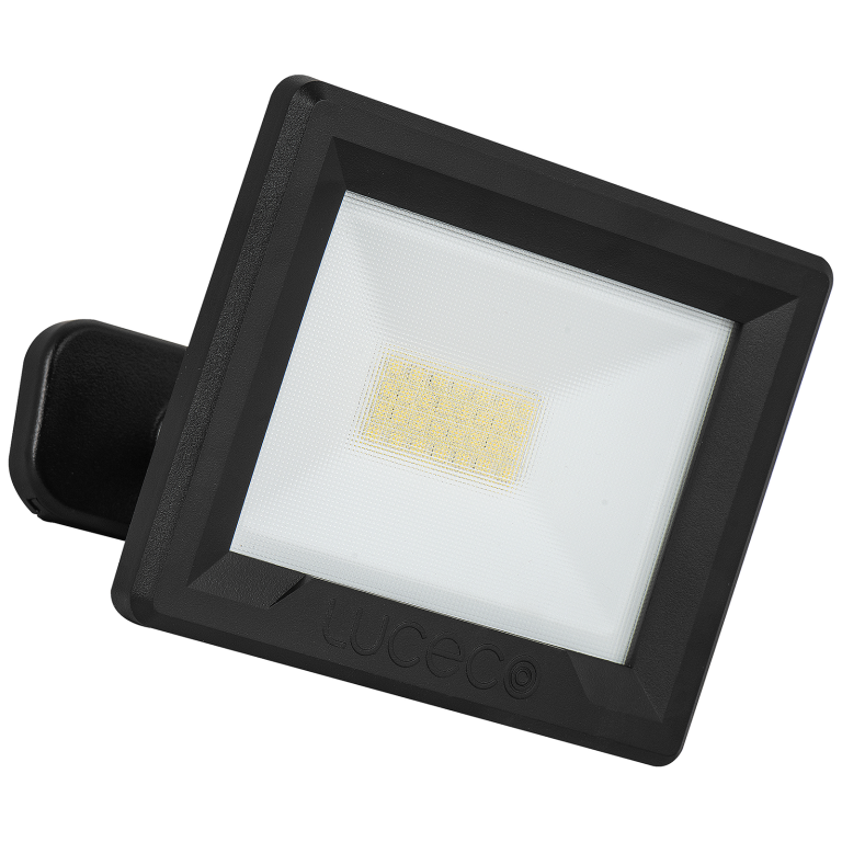 LED FLOOD 20W C/W BLACK