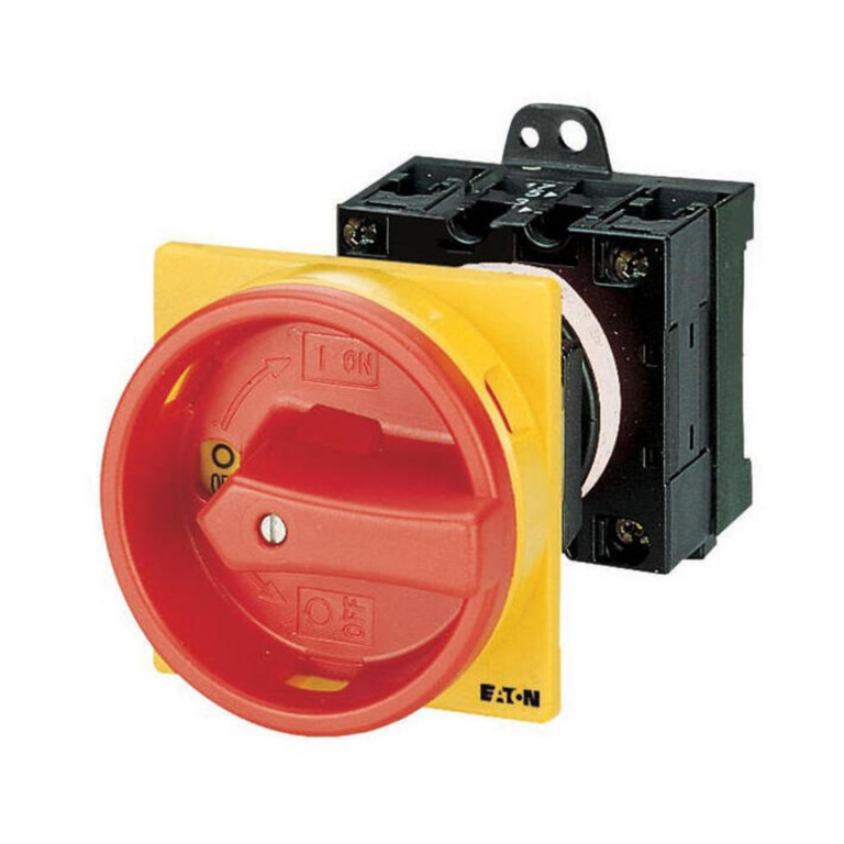 Isolator 20A 3P+N Red/Yellow