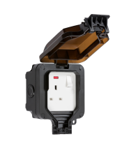 MLA 1G SOCKET DP Weatherproof IP66