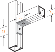 RIGHT ANGLE 2 HOLE