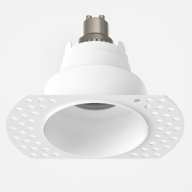 Astro 1248017 Trimless Slimline Round Fixed Fire-Rated IP65 Matt White