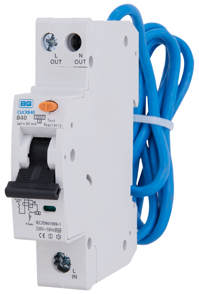 BG CUCRB40 Compact RCBO Type B 40A