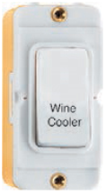 Grid-IT 20AX DP Rocker Module Wine Cooler White/White