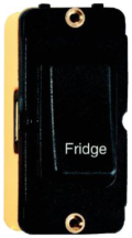 Grid-IT 20AX DP Rocker Module Fridge Black/Black