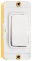 Grid-IT 20AX 2W Rocker Module White/White