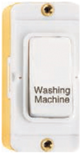 Grid-IT 20AX DP Rocker Module Washing Machine White/White