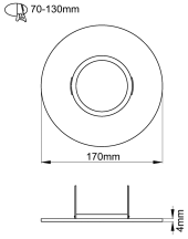 CONVERTER PLATE WHITE