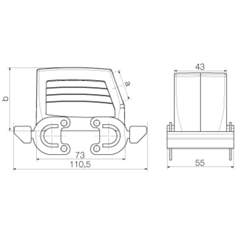 16 Pin Hood Side Entry