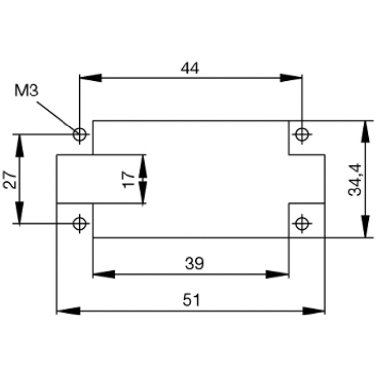 4 Pin Female Insert 40A