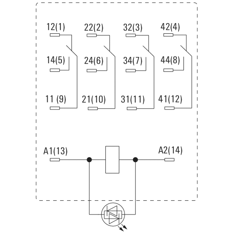 Relay 24V DC DRM570024L