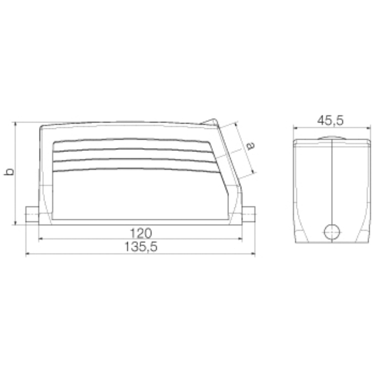 24 Pin Hood Side Entry