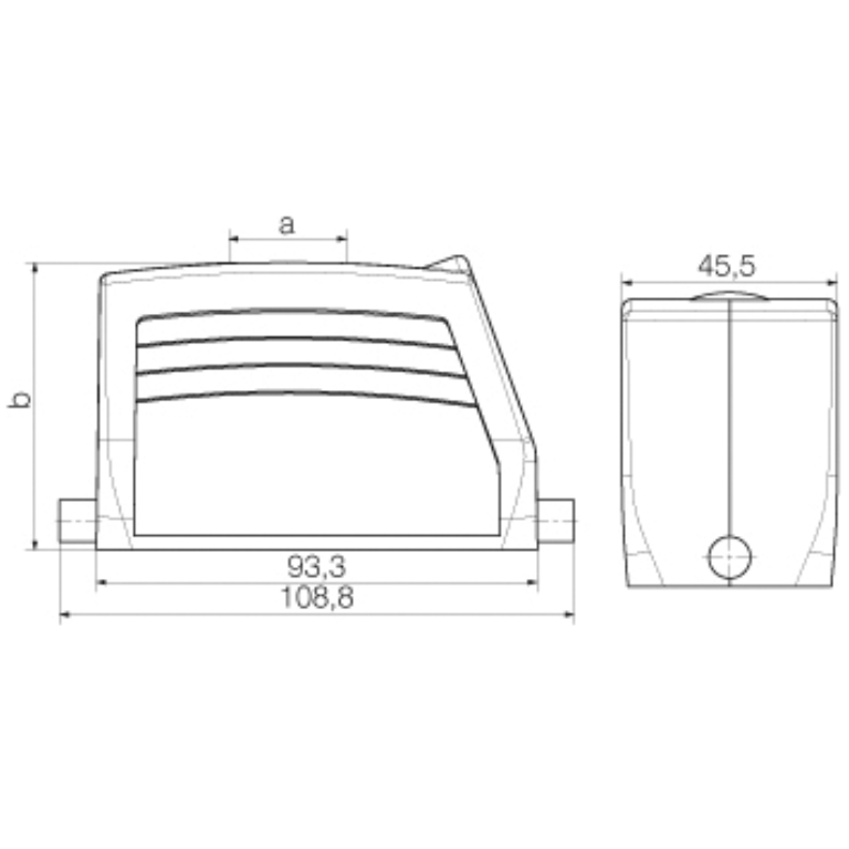 16 Pin Hood Top Entry M32