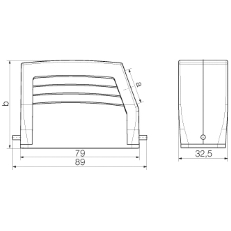 16 Pin Hood Side M25