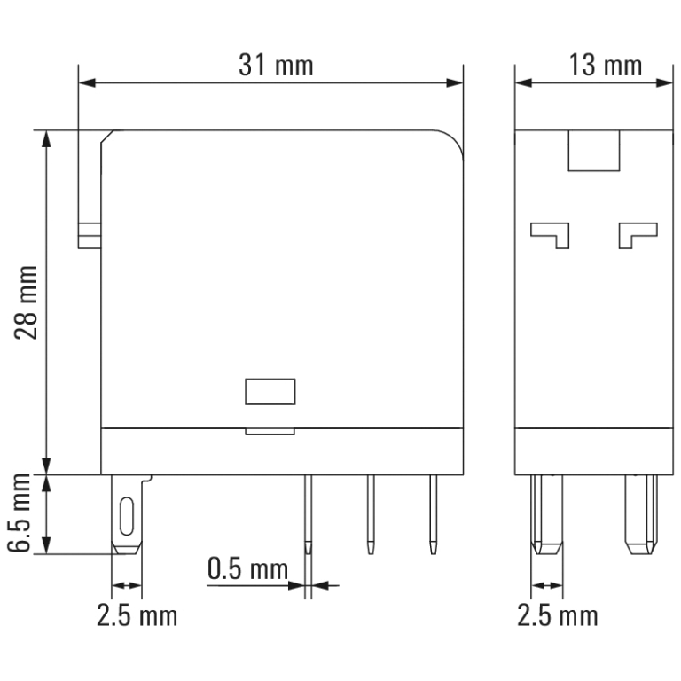 Relay 24V DC DRI424024L